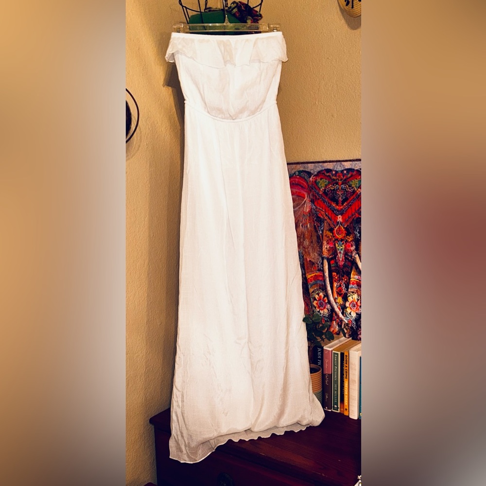 Strapless dress- Small